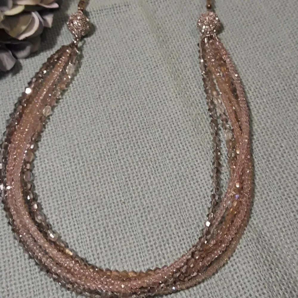 Long beaded necklace